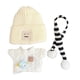 thumbnail image 3 of Conjunto De Bufanda Y Suéter Para Muñecas En Miniatura, Gorro Y Bufanda Para Muñecas De Peluche, Colgante Para Muñecas De Niña, Bufanda Negra A Rayas, 3 of 3