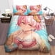 thumbnail image 1 of Assault Lily Ichirin Lilili Cute Swimsuit Bedding Duvet Cover Set 3-Piece Bedding Set (1 Duvet Cover + 2 Pillow Shams), 1 of 5