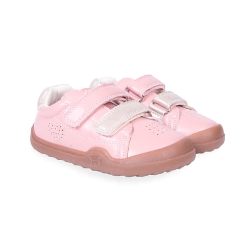 Pillin - Zapatilla Ergo Bebé Niña Con Velcro Rosado