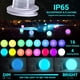 thumbnail image 3 of Luces flotantes para piscina LOFTEK, bola LED regulable, 40 cm, resistente al agua, 3 of 9