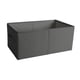 thumbnail image 3 of Cesta De Almacenamiento Plegable Para Ropa, Armario, Caja De Almacenamiento Para Ropa, Libros, Manta XXL, Gris, 3 of 5