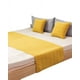thumbnail image 2 of Juego De Piecera De Cama Con 2 Fundas Modelo Plush Amarillo, 2 of 3