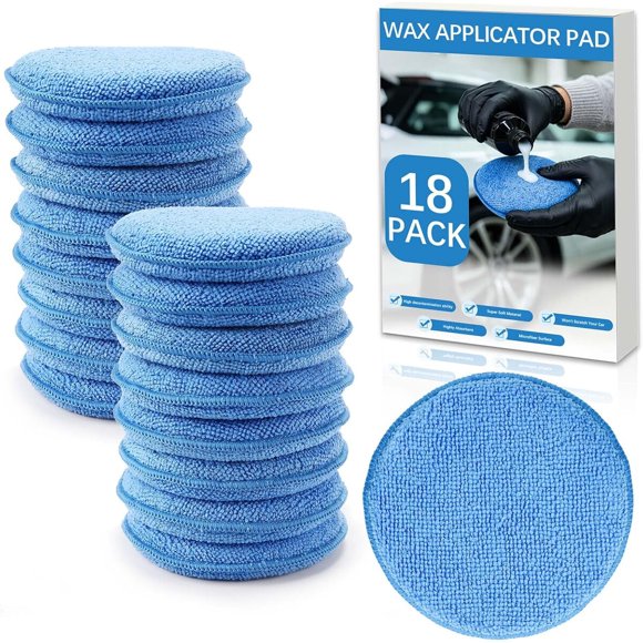 Aplicadores de Cera para Auto HeatPure de 5 Pulgadas