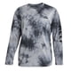 thumbnail image 1 of Polera Men Long Sleeve Tie Dye Grey Black, 1 of 4