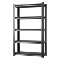 Recilock - Estantería Metálica 5 Niveles Full Metal 90X60X184 - Shelf-5-2