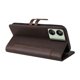thumbnail image 5 of Premium Wallet Case for Xiaomi POCO C65 with Card Slots & Kickstand, Flip Cover Brown, 5 of 6