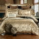 thumbnail image 1 of 2/3pcs Duvet Cover Set, Jacquard Golden Bedding Set, Soft Comfortable Duvet Cover, For Bedroom, Guest Room (1*Duvet Cover + 1/2*Pillowcase, Without Core), 1 of 2