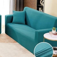 Todo Hogar Santiago De Chile - Funda De Sofá-Poltrona Lisa De 1Cuerpo - Turquesa