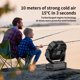 thumbnail image 5 of Ventilador de camping Socool, batería recargable de 20000 mAh, 112 horas, 5 of 7