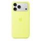 thumbnail image 2 of Funda de silicona Apple para iPhone 17 Pro Max con MagSafe, color amarillo neón, 2 of 3