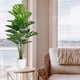thumbnail image 2 of Plantas artificiales Monstera Deliciosa SAJANDAS con macetas (juego de 2), 2 of 7