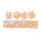 thumbnail image 3 of 10 Piezas De Seis Lados D6 Dados Cuadrados Punteados Para Mazmorras Y Dragones Juguetes Blanco, 3 of 5