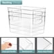 thumbnail image 2 of Contenedores de almacenamiento de plástico Sorbus, grandes, para organizar la cocina, 2 of 8