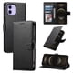 thumbnail image 1 of Funda Para Iphone 12 Mini – Cuero Premium, 3 Ranuras Para Tarjetas, Protección Contra Impactos, 1 of 5