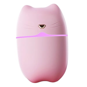 Bothyi - 260Ml Cat Ear Design Mini Humidificador Difusor De Aceite Esencial Rosa