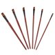 thumbnail image 4 of Juego de Brochas de Nylon para el cabello, 6 Piezas, Cepillos profesionales para pintar, cabeza plana, 4 of 5
