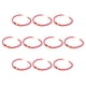 thumbnail image 1 of Pulsera Deslizante de Nailon Ajustable de 10 Hebras Que Hace Una Pulsera de Cordón Trenzado de 8,9 Pulgadas (22,5 Cm) , roja áurea roja, 1 of 4