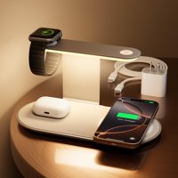 Estación De Carga Gusgu 3 En 1 Para Magsafe Iphone Iwatch Airpods