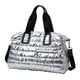 thumbnail image 3 of Bolsa De Deporte Para Gimnasio Bolsa Ligera Bolsa De Viaje Para Viajes Deportivos De Fin De Semana Color Plateado, 3 of 5