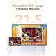 thumbnail image 4 of Monitor portátil EVICIV 21,5" 100 Hz 100% DCI-P3 QLED, 4 of 7