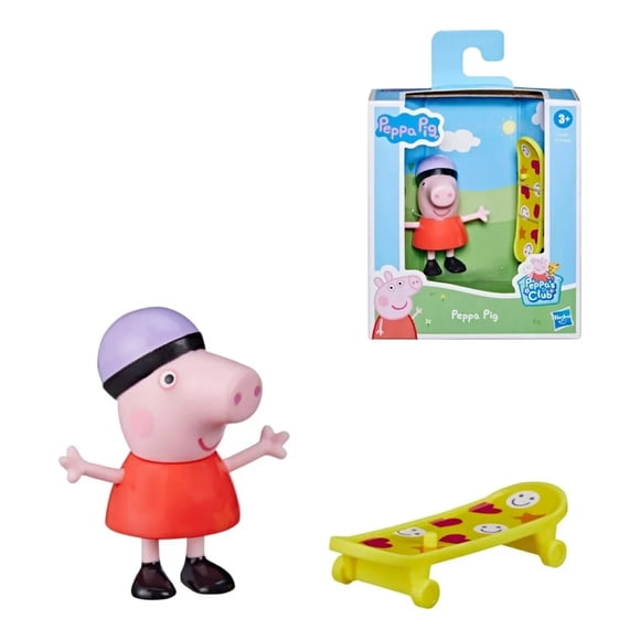 Figura Peppa Pig Amigos Divertidos - Peppa Pig Skate