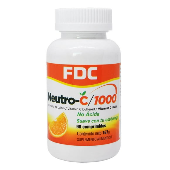 Vitamina C Neutra - Neutro C/1000 X 90 comprimidos