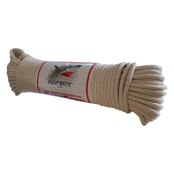 Cuerda de sarga Great White 30 m blanco natural 1/4\"