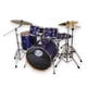 thumbnail image 1 of Set Batería Acústica Con Platillos Guzel PowerDrums JJ-5 DLM - Dark Blue Brush Metal, 1 of 3