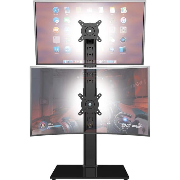 Soporte Dual Monitores Xinpin HT05B002 1334 Vidrio Templado