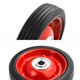 thumbnail image 5 of Rodamiento de bolas de goma Wheel QWORK de 15 cm x 4 cm, tapón de 40 kg, 5 of 7