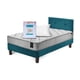 thumbnail image 2 of Combo Cama Cannon 1 1/2 Plaza Textil + Respaldo Tela Azul Petroleo, 2 of 8