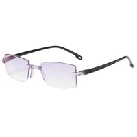 Ioensy - Anteojos Para Presbicia Sin Montura Bloqueo De Luz Azul Moda Para Ir De Compras 250°