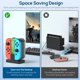 thumbnail image 5 of Base de carga de repuesto y cargador para Switch OLED, color negro, 5 of 7