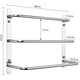 thumbnail image 5 of Toallero de pared de acero inoxidable 304, con 3 barras, para baño y cocina (cromado, 40 cm), 5 of 8