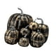 thumbnail image 1 of 7 calabazas artificiales de espuma para manualidades, accesorios para fotos, decoración de Halloween, calabazas decorativas de otoño para decoración Negro, 1 of 5