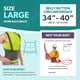 thumbnail image 2 of Faja Lumbar BraceAbility Grande Ajustable para Dolor de Espalda, 2 of 3