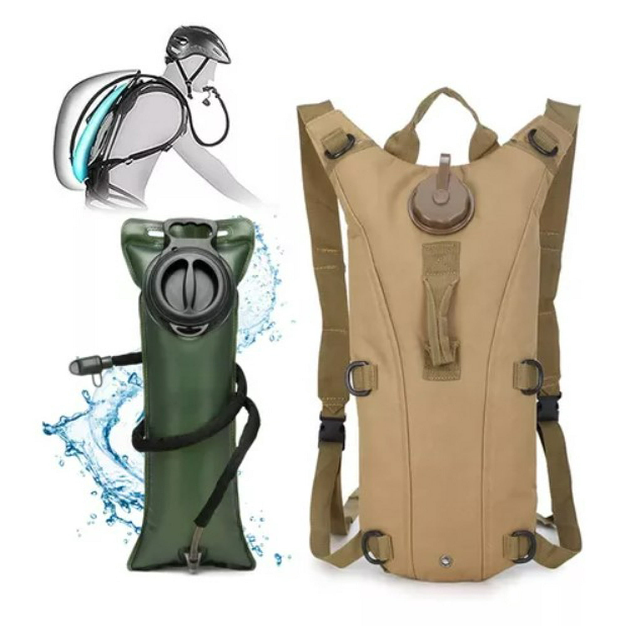Irm - Mochila Táctica Hidratación Bolsa Agua 3l Trekking