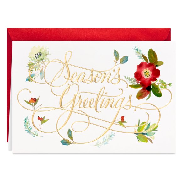 Tarjetas Hallmark de Saludos de Temporada – Pack de 40