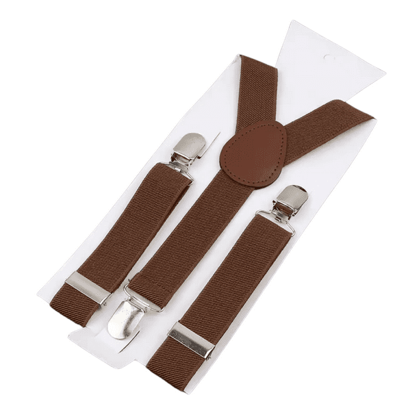 Suspensor Tirantes Para Pantalones 3,5 Cm Colores Varios