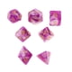 thumbnail image 2 of Juegos De Mesa De Dados Poliédricos Juegos Familiares De Dos Colores Para Dnd Rpg Blanco Púrpura, 2 of 5