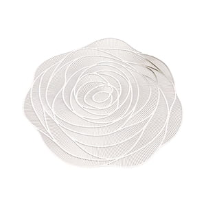 Bothyi - Mantel Individual Occidental Antideslizante Lavable De Pvc Para Encimera De Cocina Casera Argent