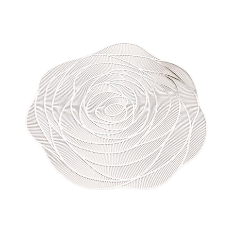 Bothyi - Mantel Individual Occidental Antideslizante Lavable De Pvc Para Encimera De Cocina Casera Argent