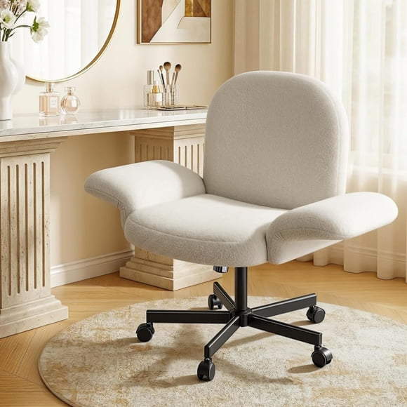 Silla Marsail Criss Cross Beige de Chenille Reclinable