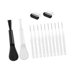 Bothyi - Puerto De Carga De Teléfono Pincel De Limpieza Protección De Puertos Multifuncionales Para 15 16 14 Piezas