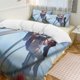 thumbnail image 1 of Attack On Titan Quilt Set Thicken Soft 3 Pieces Bedding Set All Season Duvet Cove with 2 Pillowcases for Adult Women Girls Teens Home Room Decor, 1 of 5