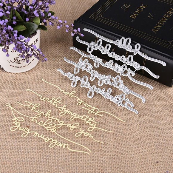Troqueles de Corte Kashoer 14,2 cm × 10,4 cm para Scrapbooking