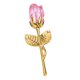thumbnail image 4 of Rosa De Cristal, Regalo De Flores, Regalo De Boda, Navidad, Romántico Para Mujeres, Su Abuela, Oro Rosa, 4 of 5