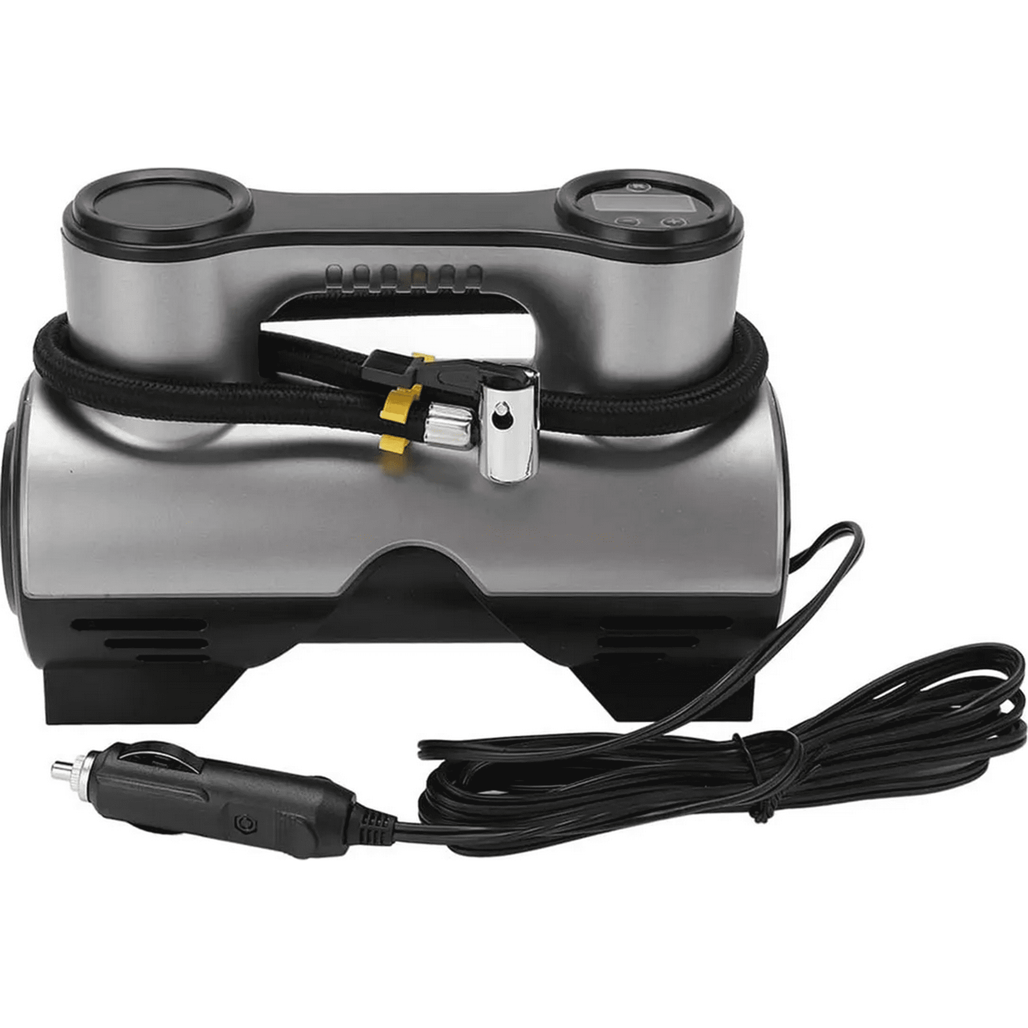 Genérico - Bombin Portatil Bicicletas Inflador 12v Motos Linterna Led