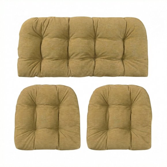 Juego de cojines para exterior RSH DECOR 112x56 cm para loveseat y 2 sillas