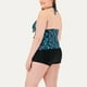 thumbnail image 2 of Tankini Capa Con Pantaleta Flores Mujer 32551-29, 2 of 4